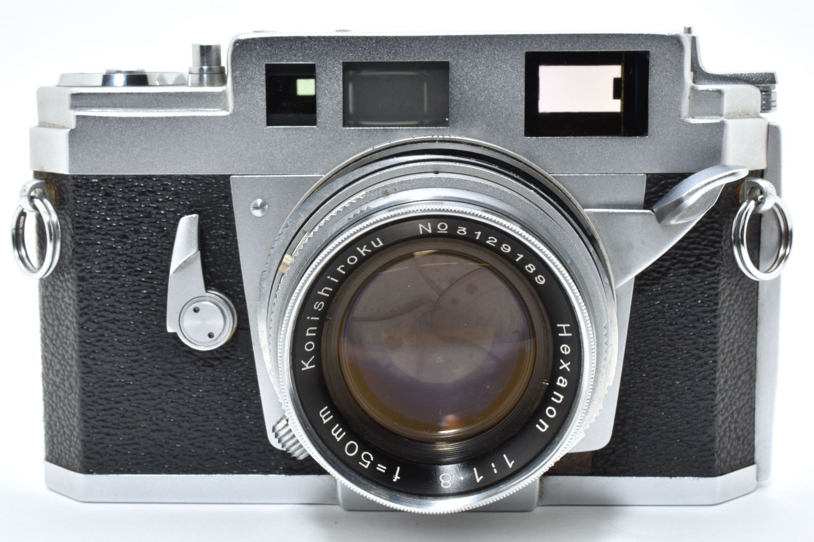 コニカ KONICA III A Hexanon 50 mm F 1 8 レンジファインダー カメラ 品 0623