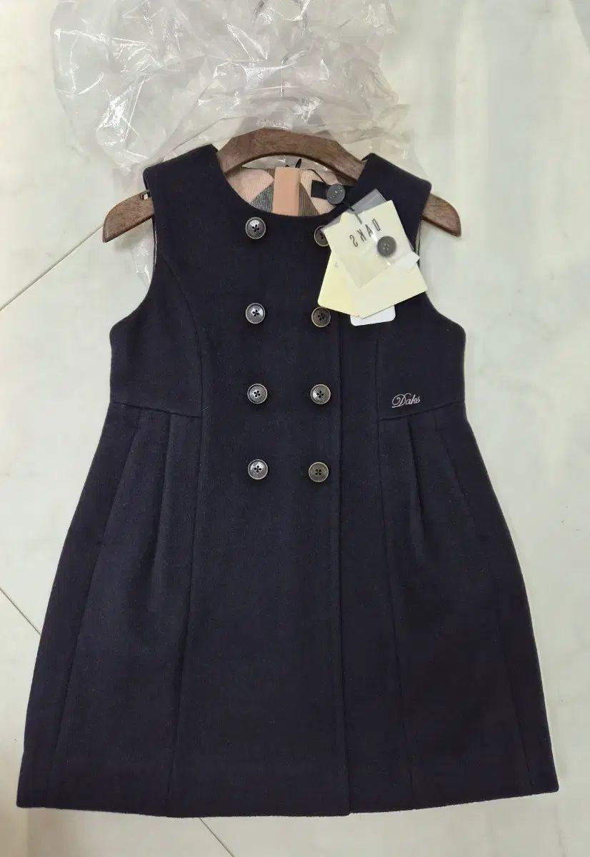 DAKS Little ダックスキッズ ウール カシミア 女の子 ONE PIECE