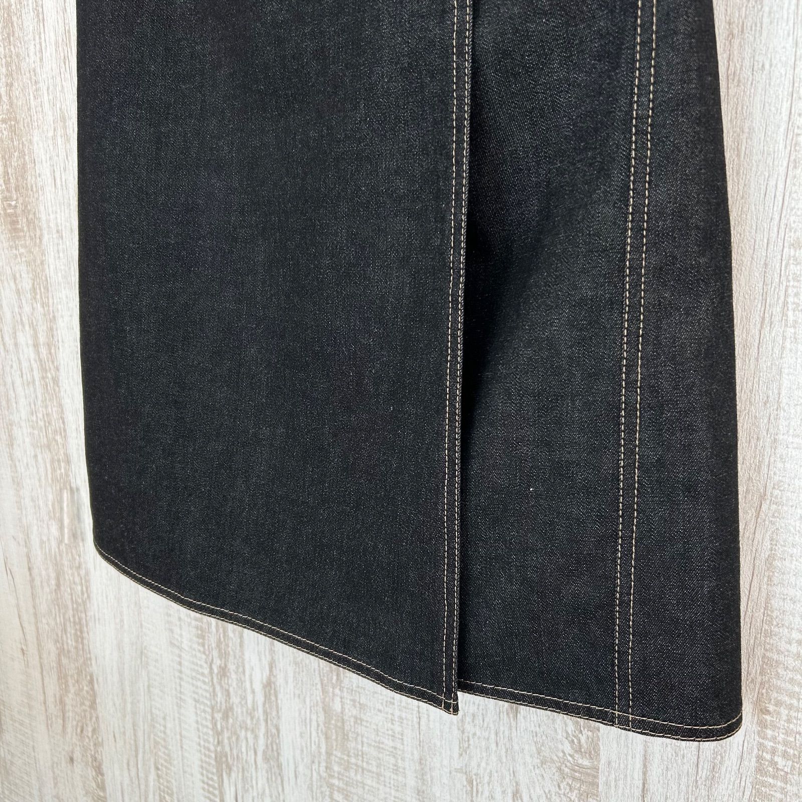 BURBERRY LONDON バーバリーロンドン ノバチェック ベルト付き ひざ丈