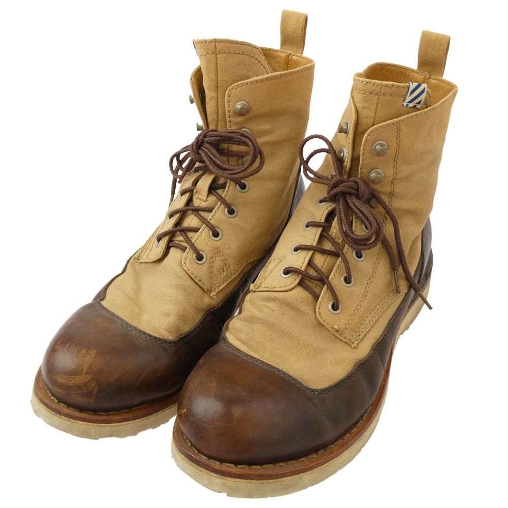 VISVIM ビズビム veritus folk ベリタス ブーツ 高品質 ベージュ VISVIM ビズビム veritus folk ベリタス ブーツ 高品質 ベージュ