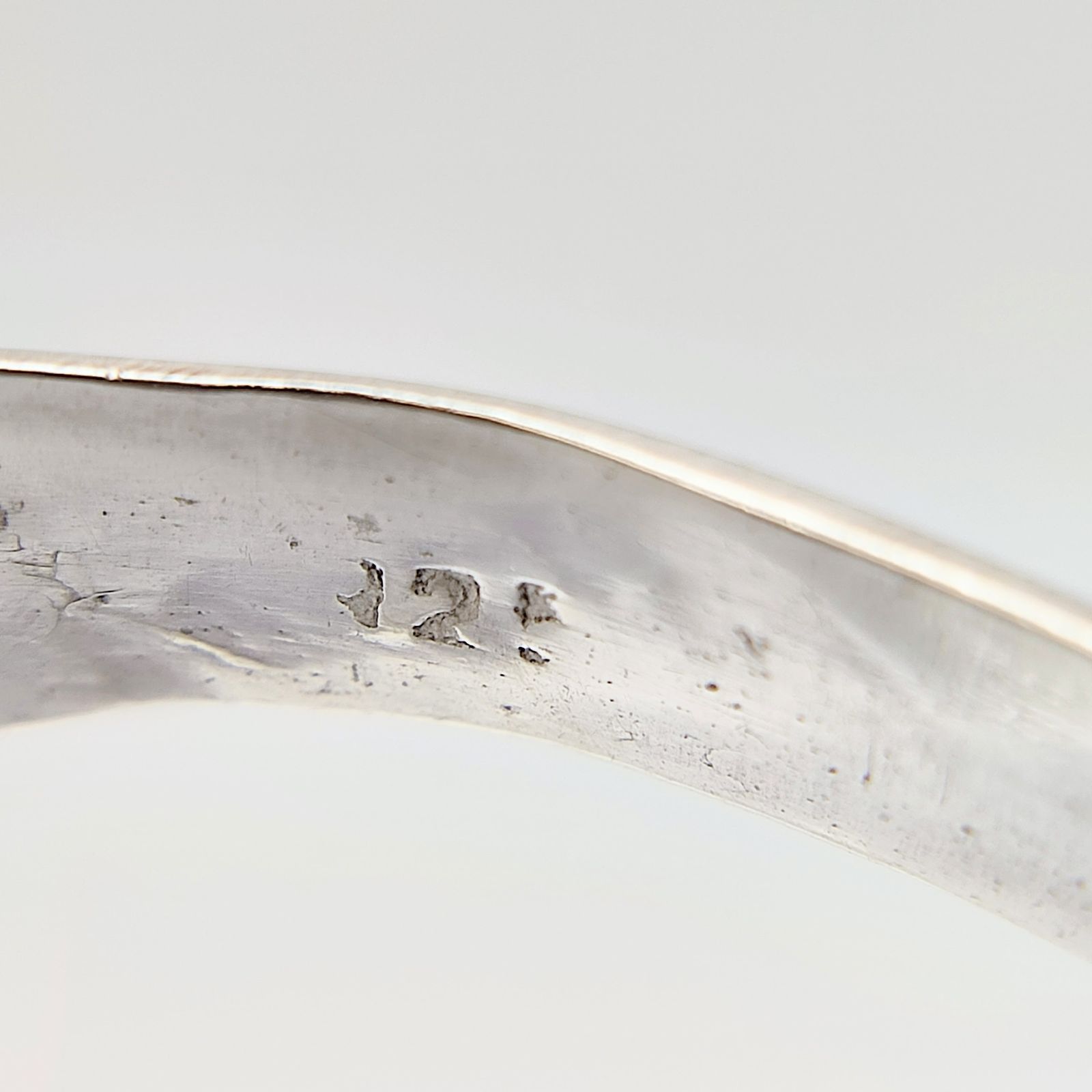 ブラックスターダイオプサイト デザインバングル SILVER シルバー925