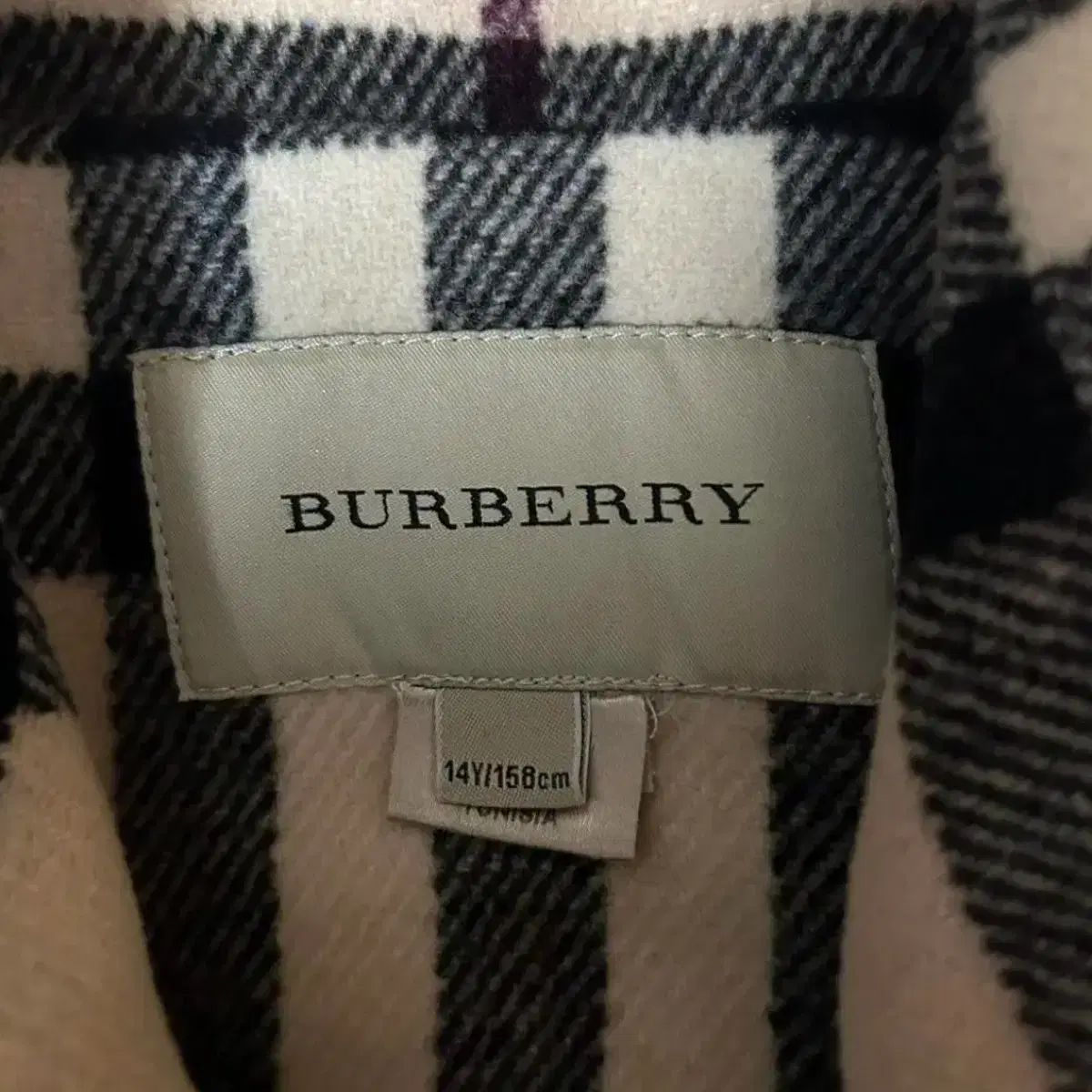  バーバリー ノヴァチェック ウール コート 14 a その他 ジャケット ブルゾン