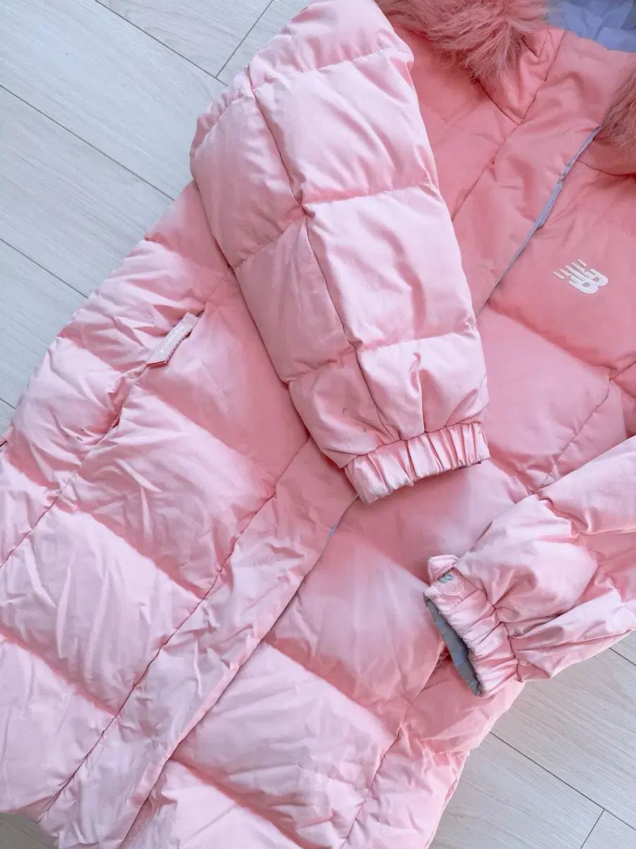 ニュー ンス キッズ ピング ロングダウンジャケット 120