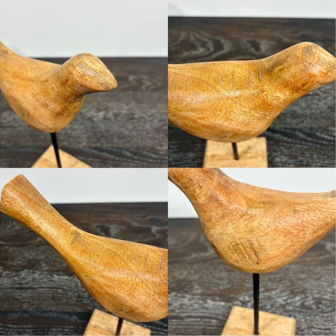 アクタス バードオブジェ（大・小セット） ACTUS バードオブジェ 大小3個セット アクタス 木製 ディスプレイ 鳥