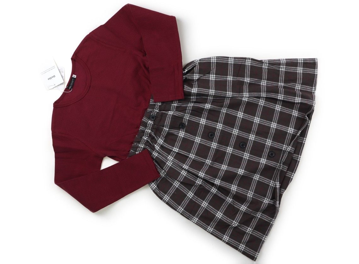 【べべ/BeBe】ワンピース 140サイズ 女の子【子供服・ベビー服】（1999899）