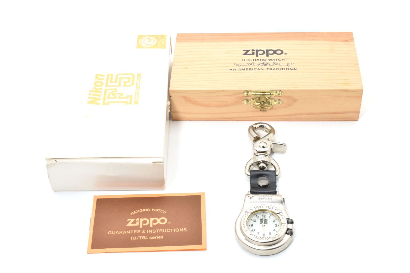 ニコン Nikon F 5 ウォッチ Oeiginal Goods 97年 ジッポー Zippo HANGING WATCH 時計 動作未 A 0625-