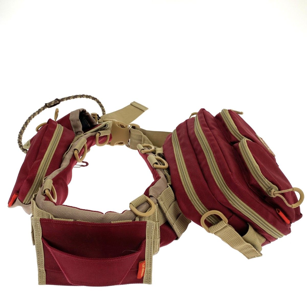 Fishman フィッシュマン ムーバブルシステムベルト エンジ カーキ ルアーバックほか 付き