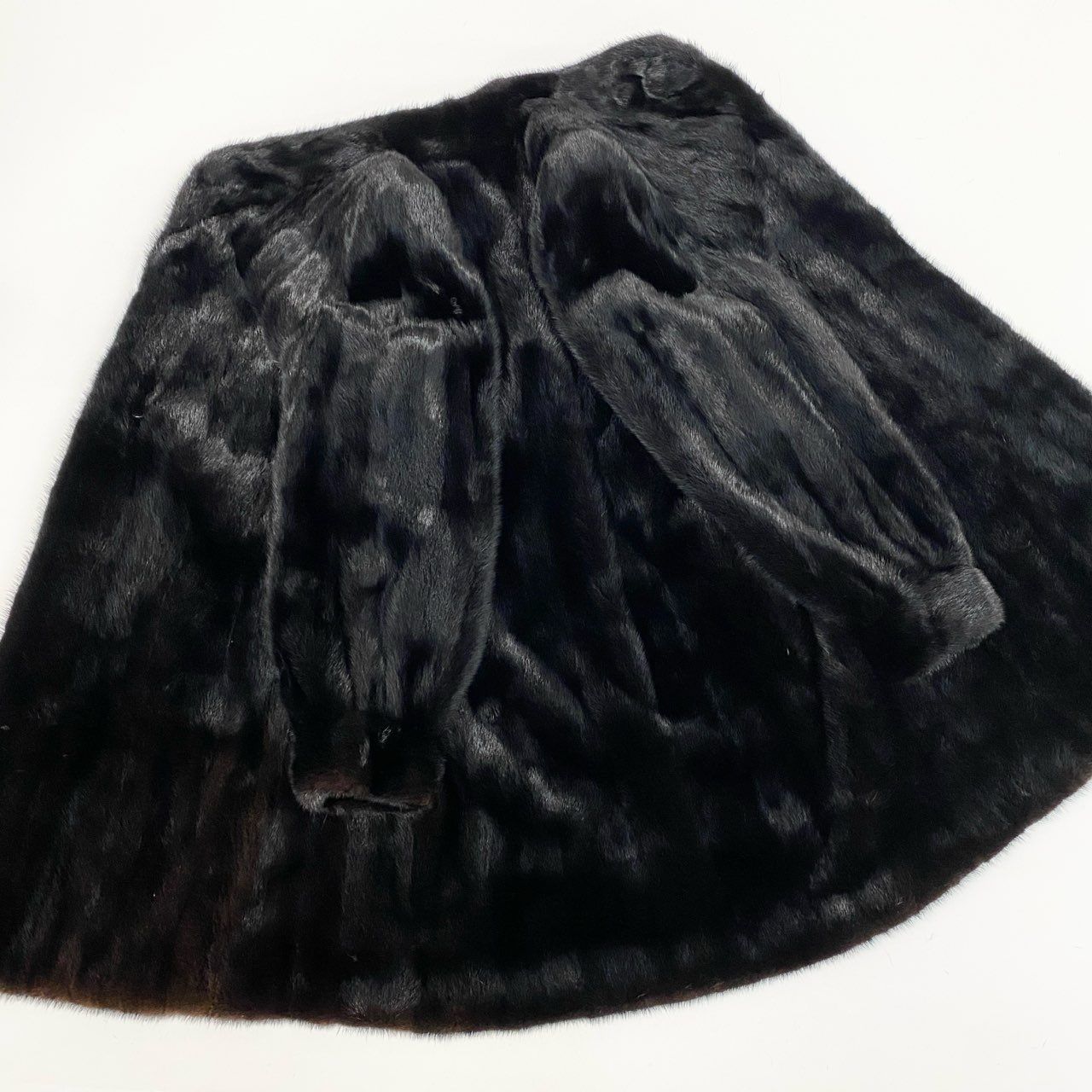 ✨美品95cm✨サガミンクコートJosephine金サガ　SAGA ロイヤル　黒 68L8 Josephine ジョセフィーヌ SAGA MINK ROYAL サガミンクロイヤル