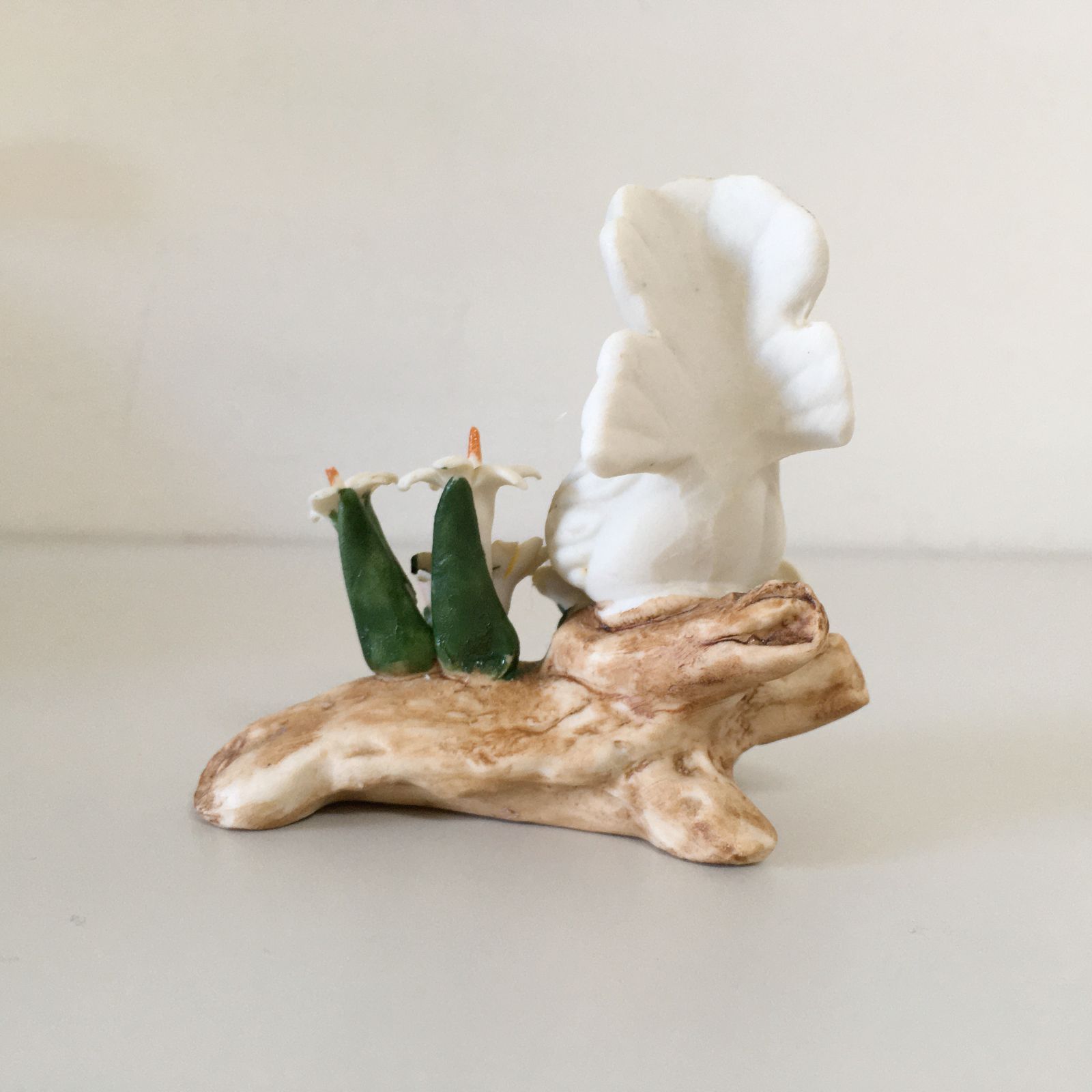 〇イタリア製 ドマン 置物 白いハト 花 Demain - メルカリ