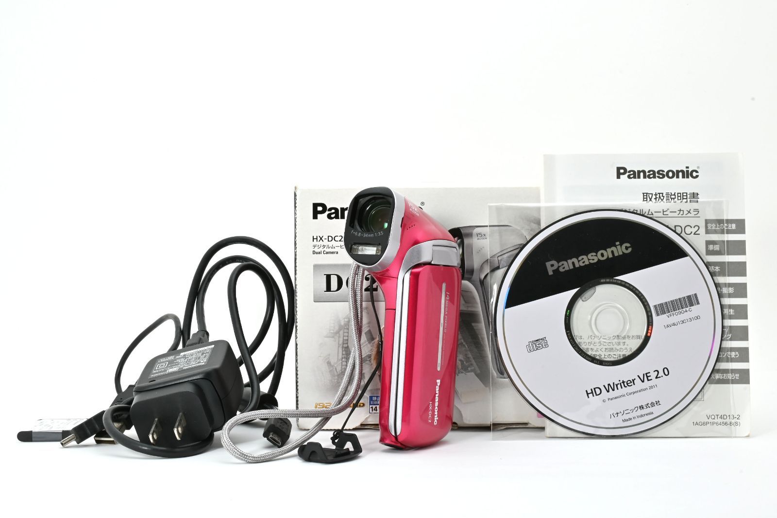 特上 パンソニック Panasonic HX-DC 2 デジタル ビデオ カメラ コンパクト A 0635