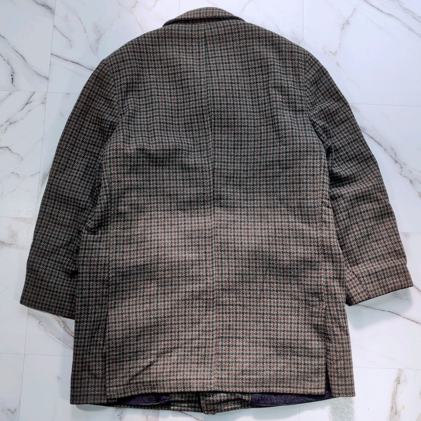 60~70s VAN HEUSEN Windbreaker 40(L) ボアライニング くるみボタン
