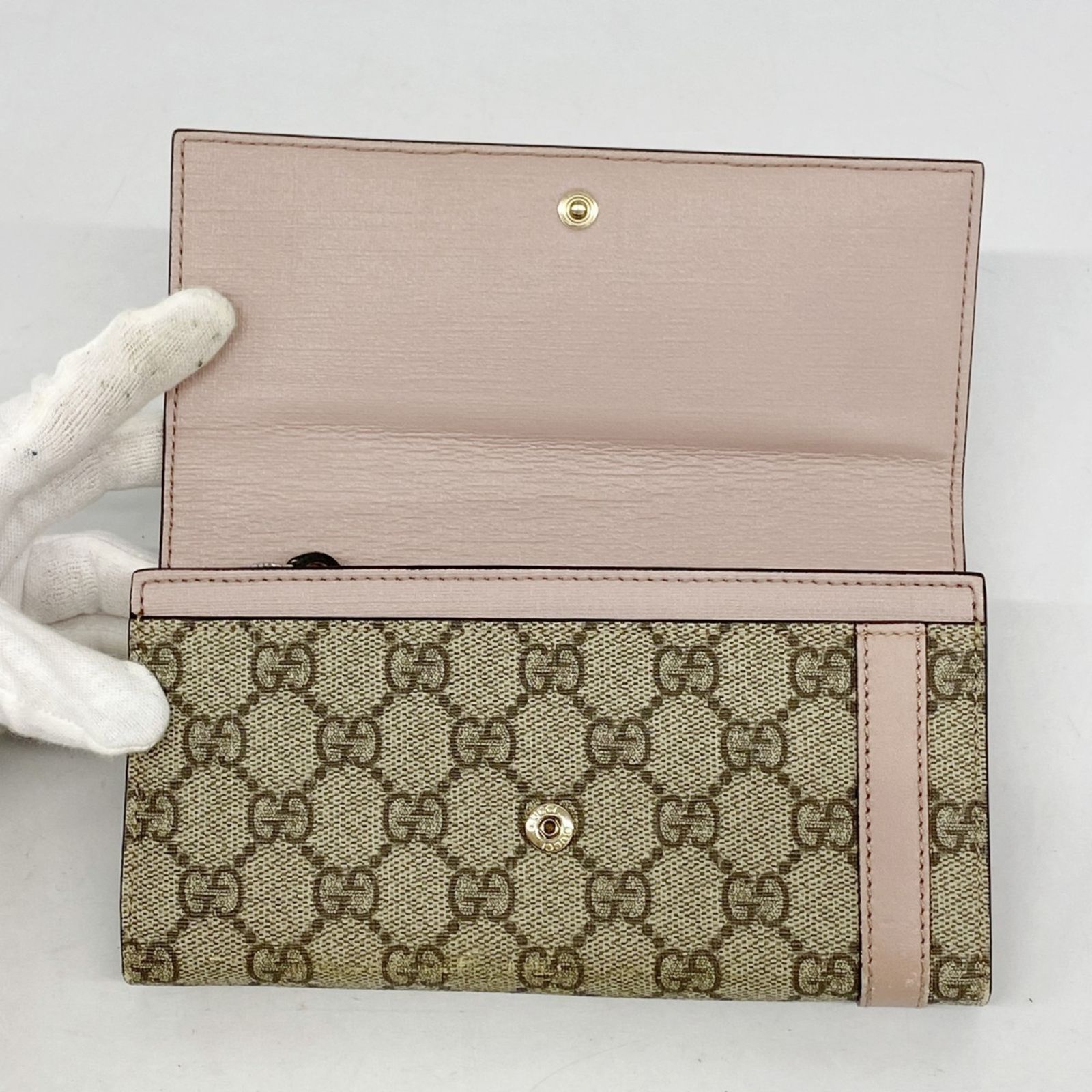 グッチ(Gucci) グッチ 長財布 GGスプリーム 309760 ブラウン 
