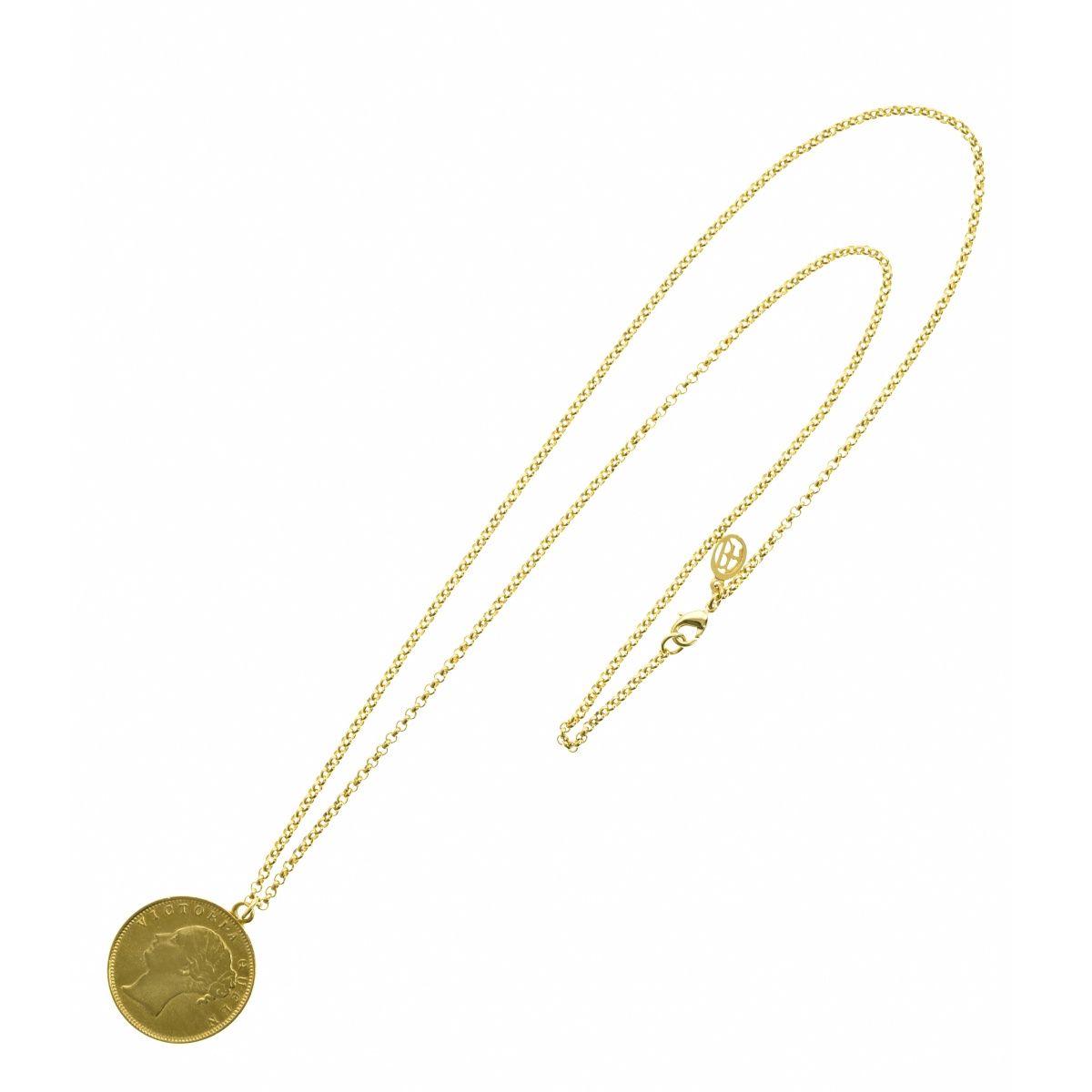 ショップ 【ben-amun】コイン ONE RUPEEネックレス