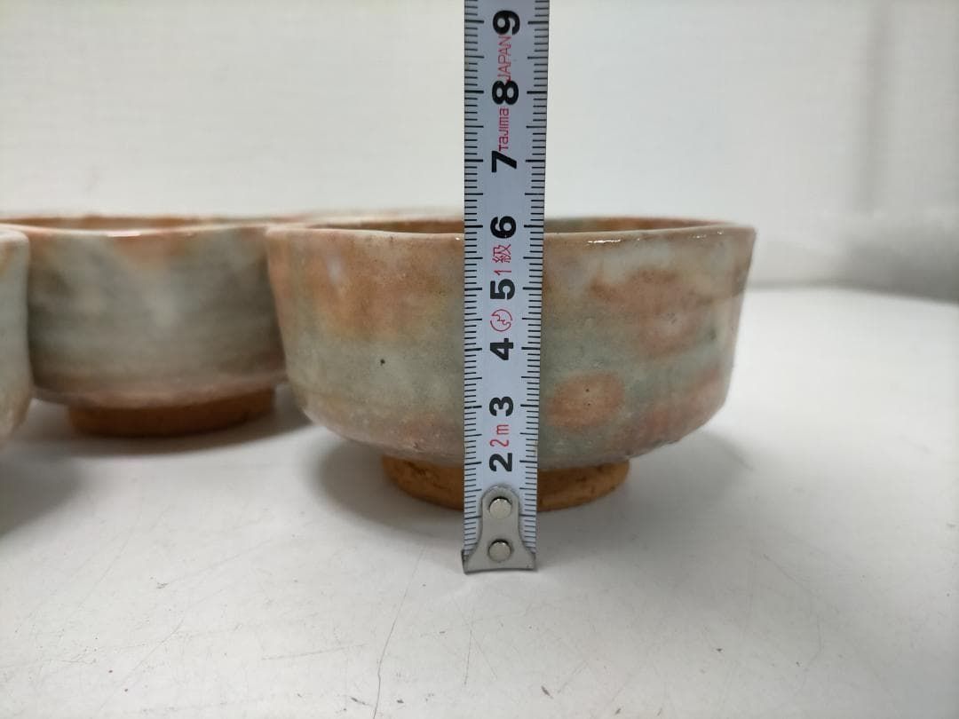 未使用 萩焼 天龍窯 鈞窯取皿揃 5客セット 萩焼 天龍窯 鈞窯取皿揃 5客