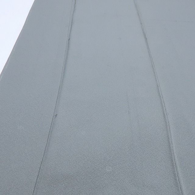  百華 Y 4140 未着用 コシノヒロコ落款 雪輪 染め一つ紋 仕付け糸付 手縫い仕立て 正絹 色無地 着物 色無地 着物