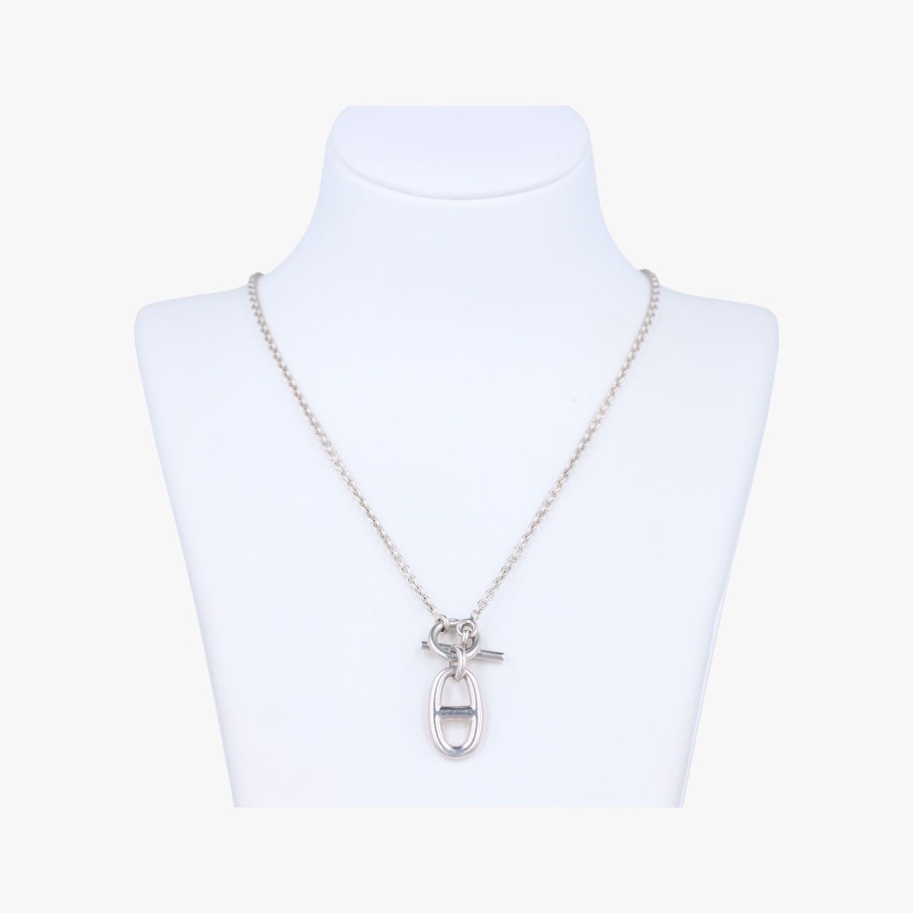 エルメスHermesシェーヌダンクル アミュレット シルバー Ag 925