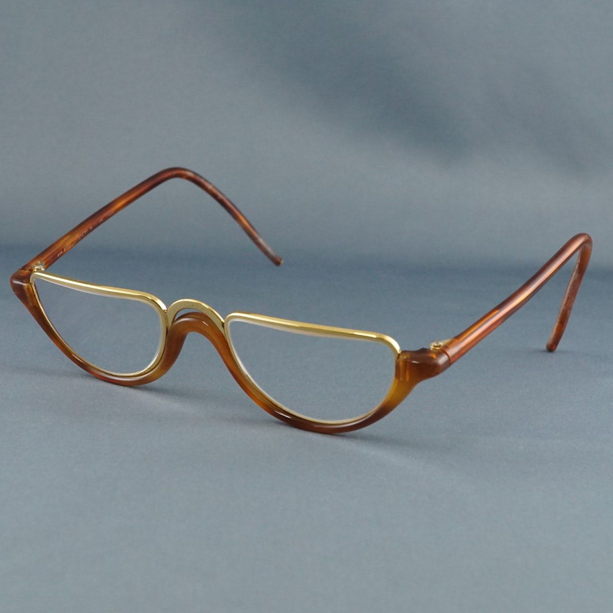 FERRE ジャンフランコフェレ 眼鏡 品 ブラウン ヴィンテージ おしゃれ 個性的 アイウェア X 8495