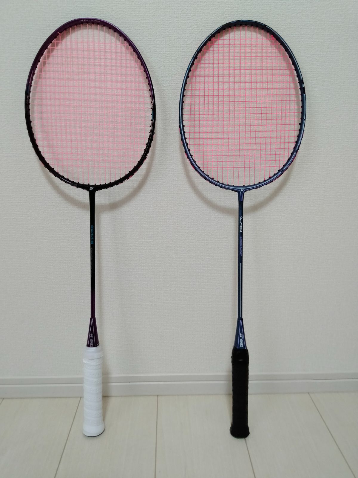 【2本セット】YONEX ヨネックス AEROTUS66 エアロータス66 CARBONEX14 カーボネックス14