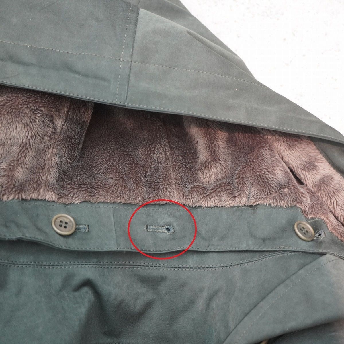 美品 OAMC オーエーエムシー Fishtail Coat ナイロン ベンタイル 