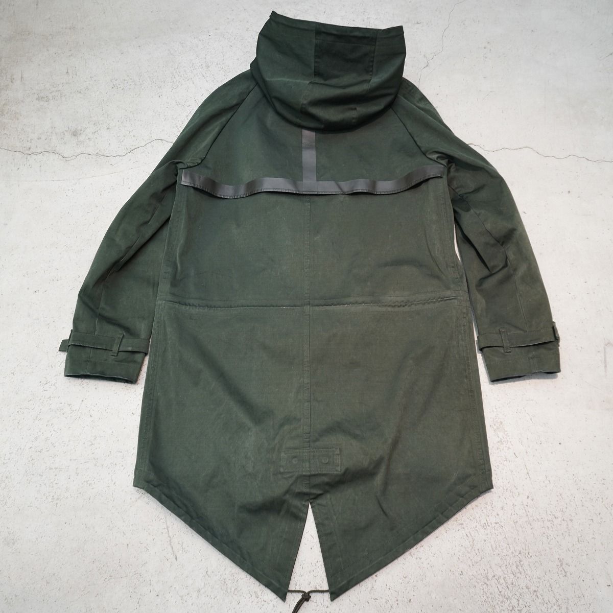 美品 OAMC オーエーエムシー Fishtail Coat ナイロン ベンタイル 