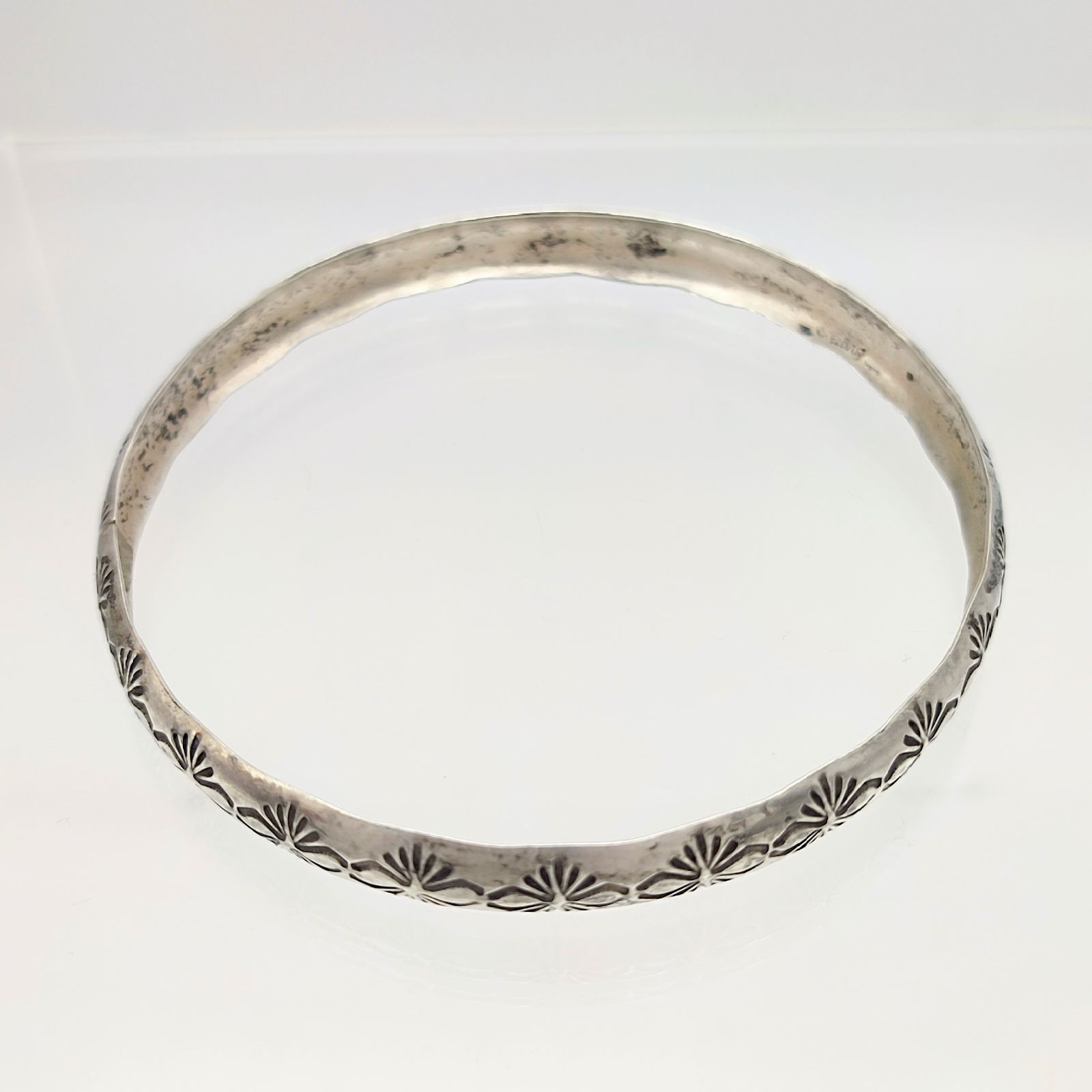 インディアンジュエリー ナバホ族 ブレスレット バングル