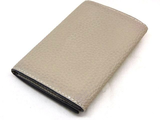 送料無料 美品 BONAVENTURA ボナベンチュラ □ カードケース 名刺入れ