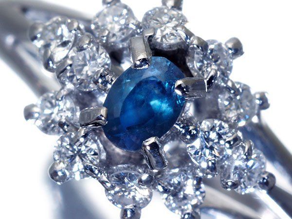 ジュエリー極】超希少宝石！極上天然アレキサンドライト0.19ct＆ダイヤ