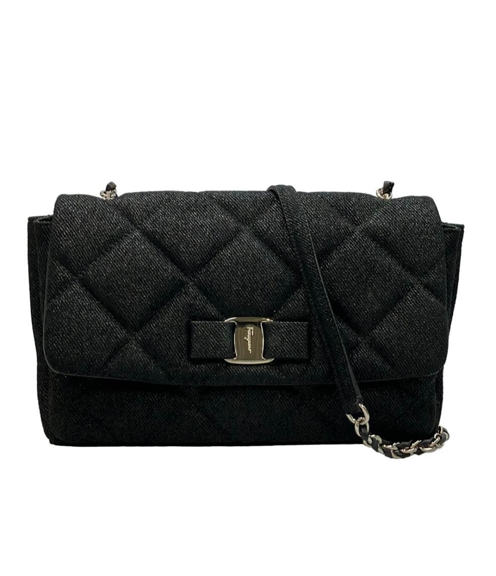 ✨美品✨ サルヴァトーレ　フェラガモ　チェーン　ショルダーバッグ　キルティング 美品 サルヴァトーレフェラガモ キルティング チェーンショルダー