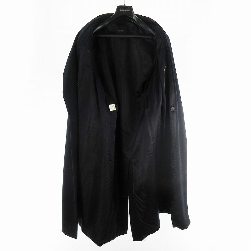 ジョルジオアルマーニ GIORGIO ARMANI カシミヤ100％ チェスターコート