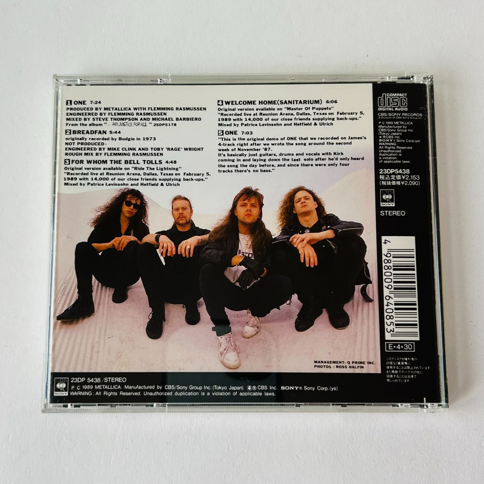 メタリカ [Metallica] ONE（国内盤）CD 23DP5438 [Y2] - メルカリ