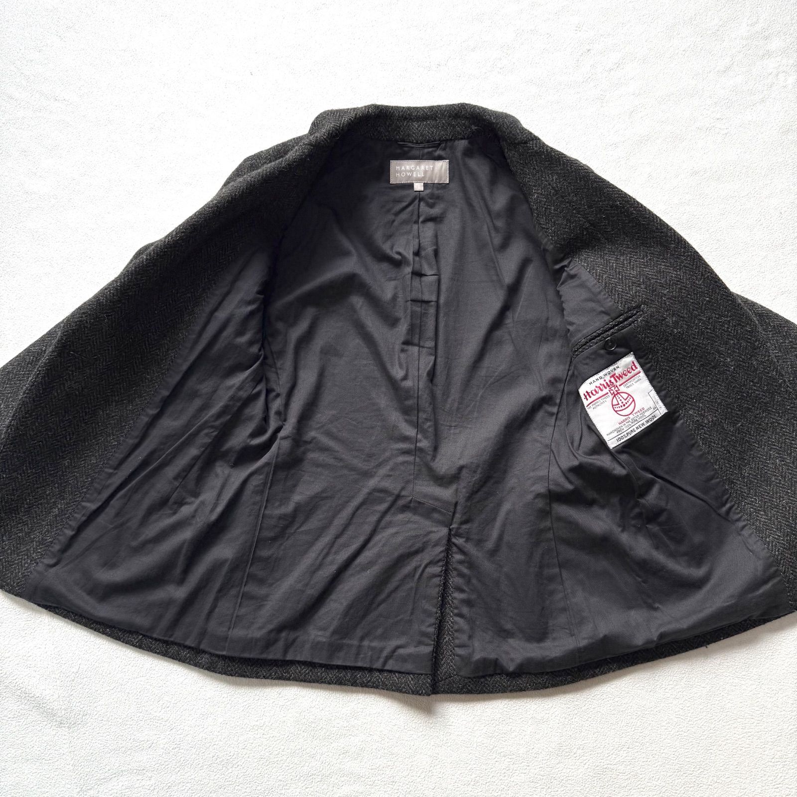 極美品未使用級✨マーガレットハウエル 2way ハリスツィード ウール
