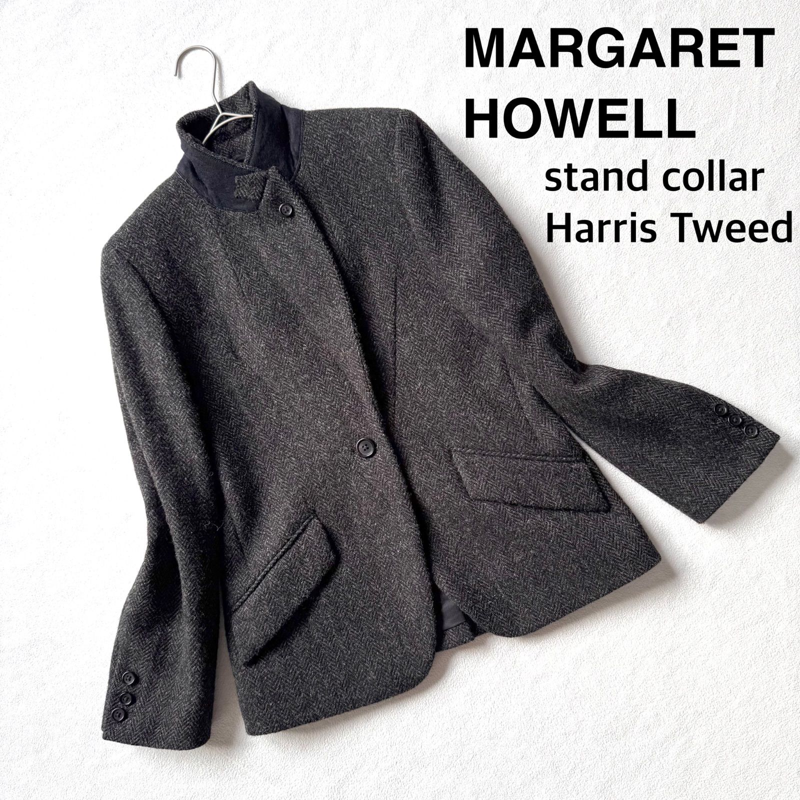 極美品未使用級✨マーガレットハウエル 2way ハリスツィード ウール
