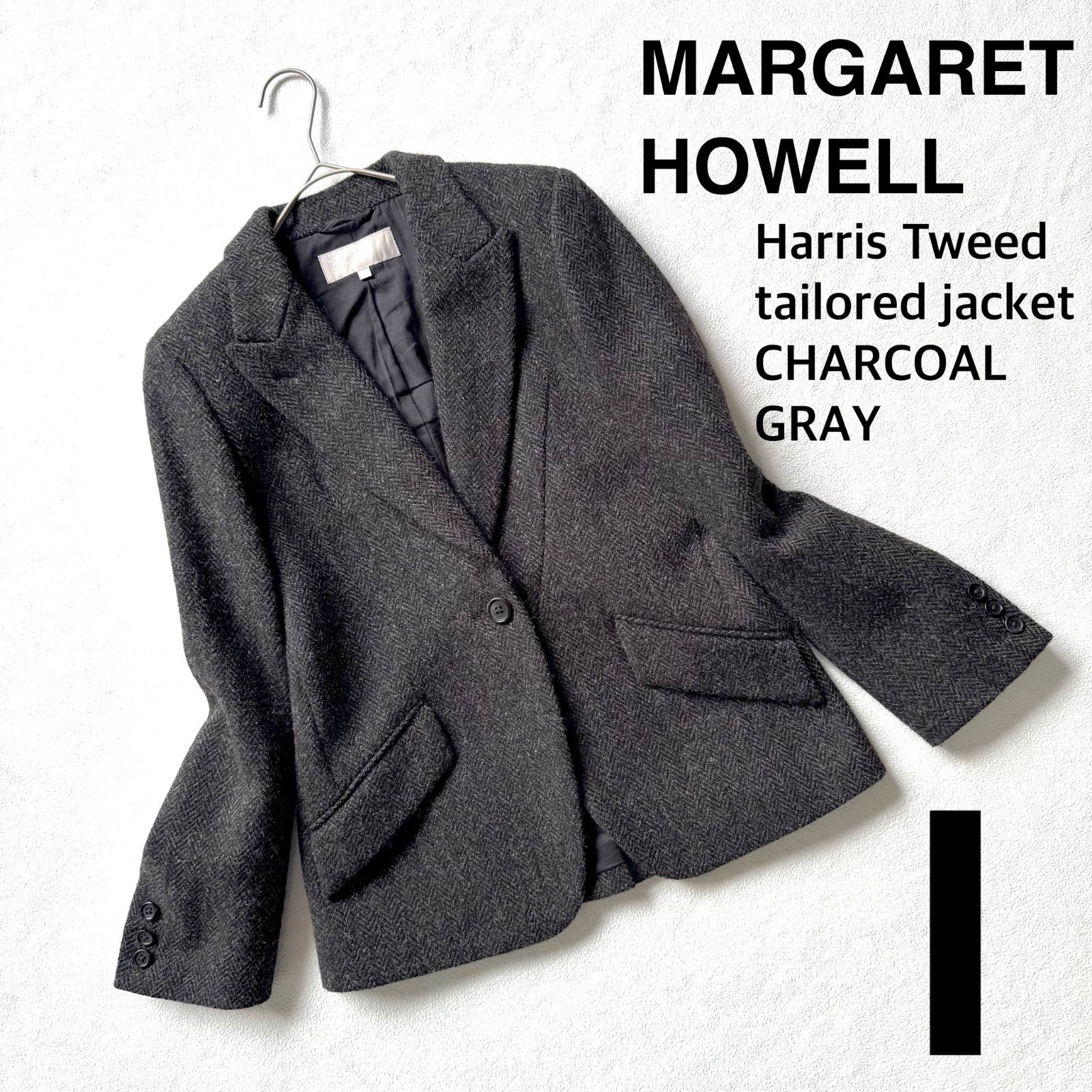 極美品未使用級✨マーガレットハウエル 2way ハリスツィード ウール