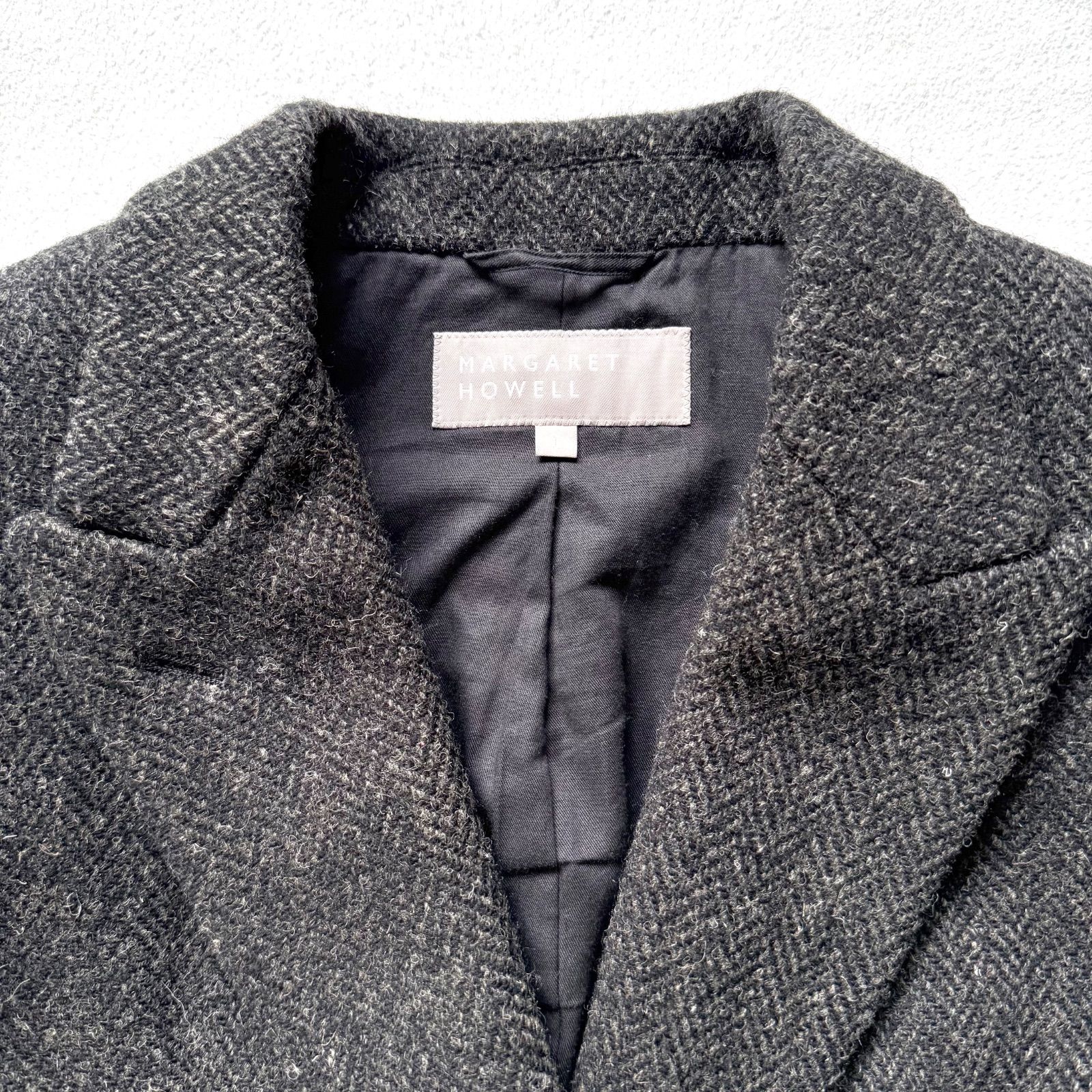極美品未使用級✨マーガレットハウエル 2way ハリスツィード ウール
