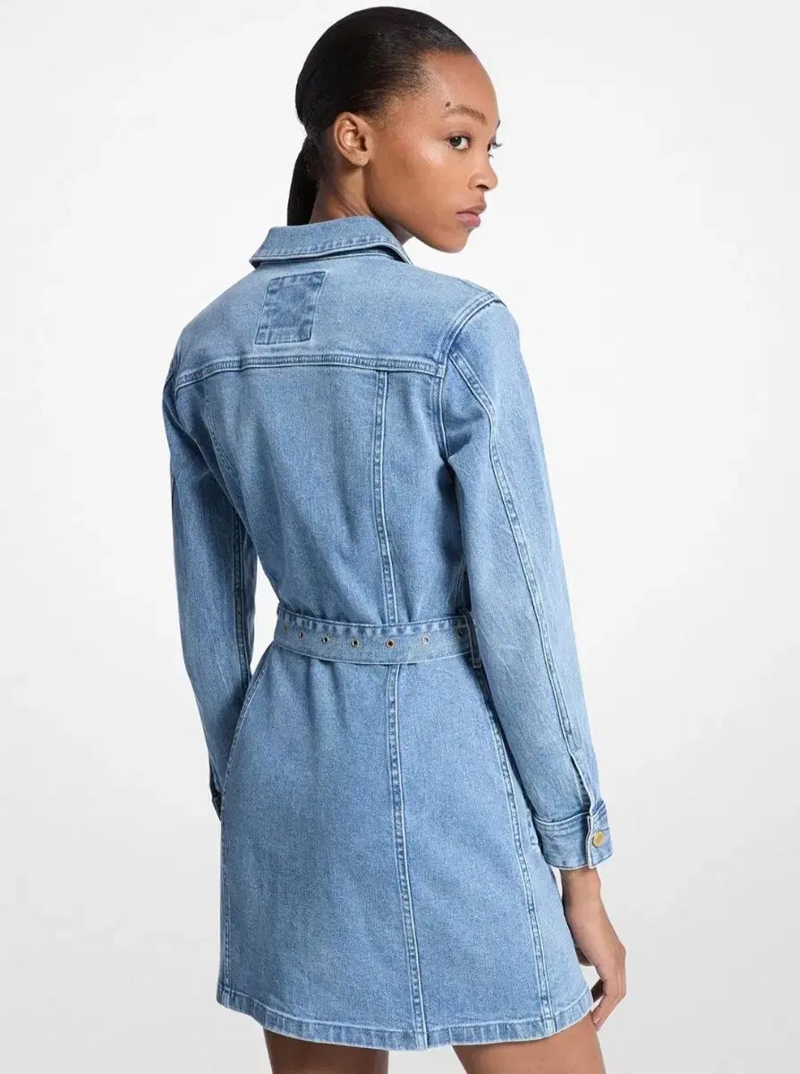 ベルト付き デニム