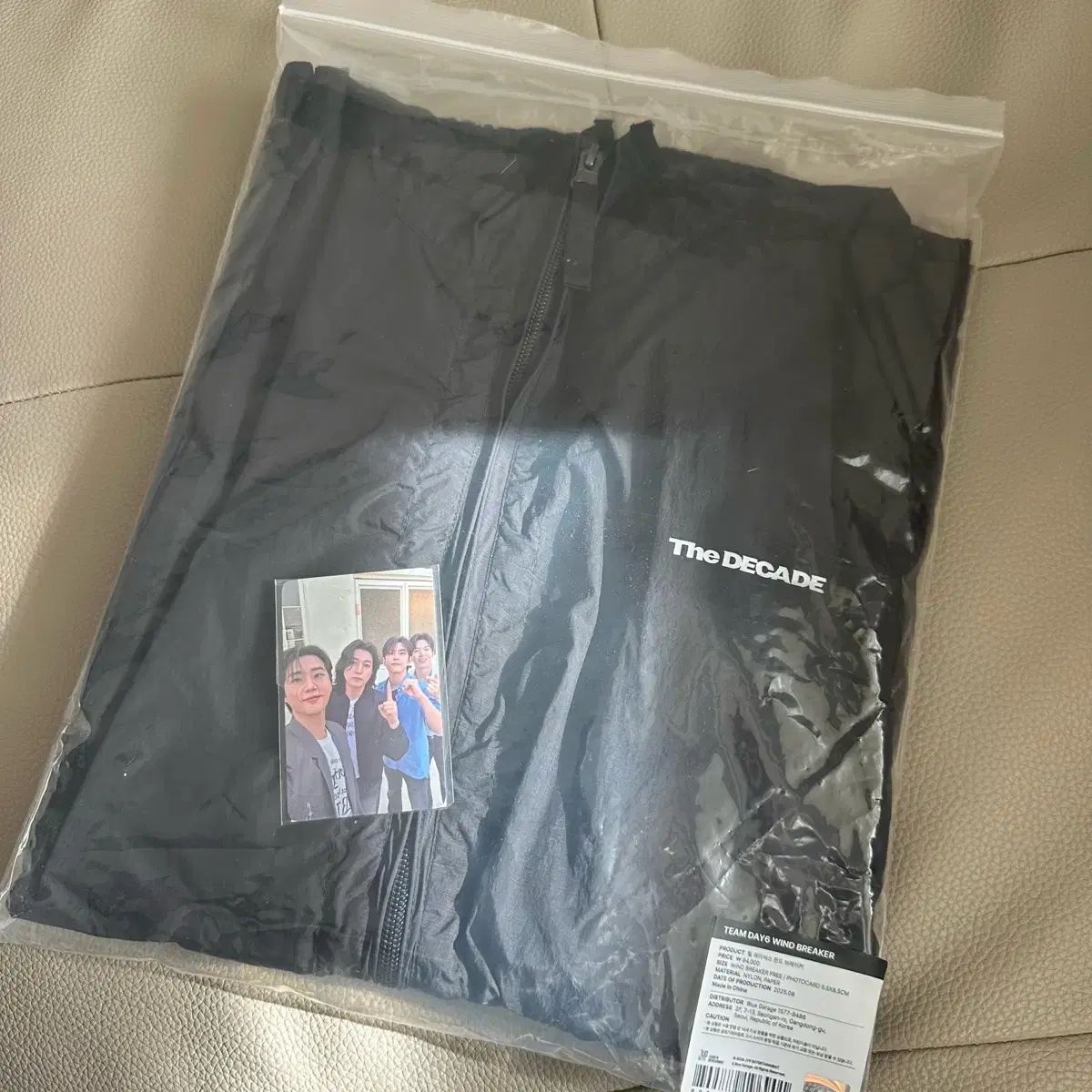 チーム DAY 6 デイシックス ウィンドブレーカー