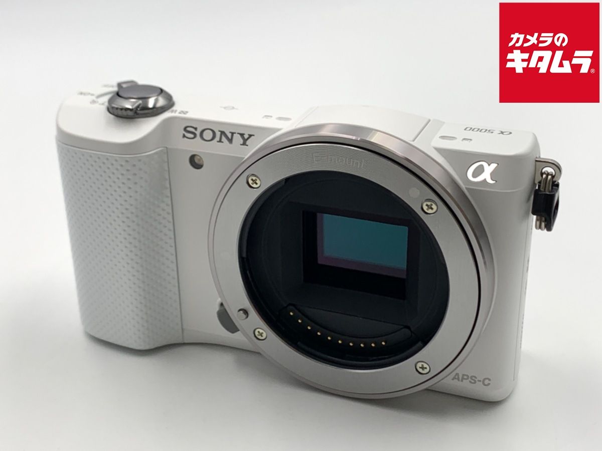 中古】 【並品】 ソニー α5000 ボディ ホワイト [ILCE-5000] - メルカリ