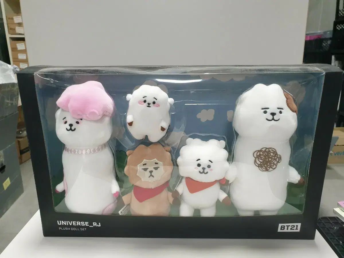 BT 21 ユニバース RJ ぬいぐるみ セット PLUSHドール The First