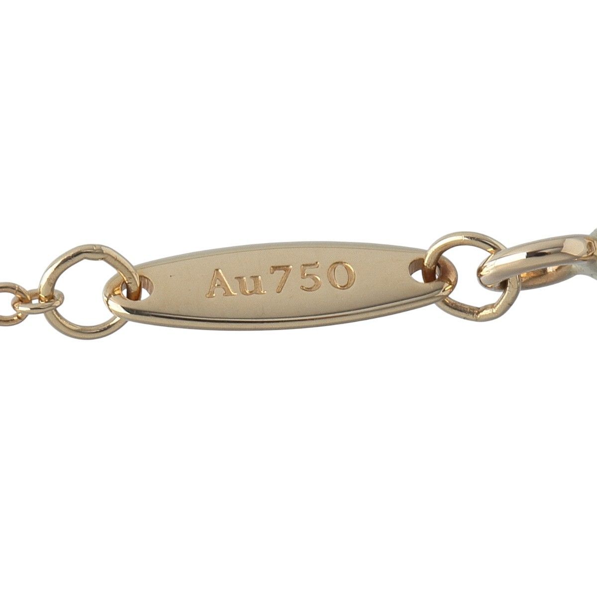 ティファニー ダイヤ ネックレス バイザヤード 枠4.4mm ダイヤ0.12ct