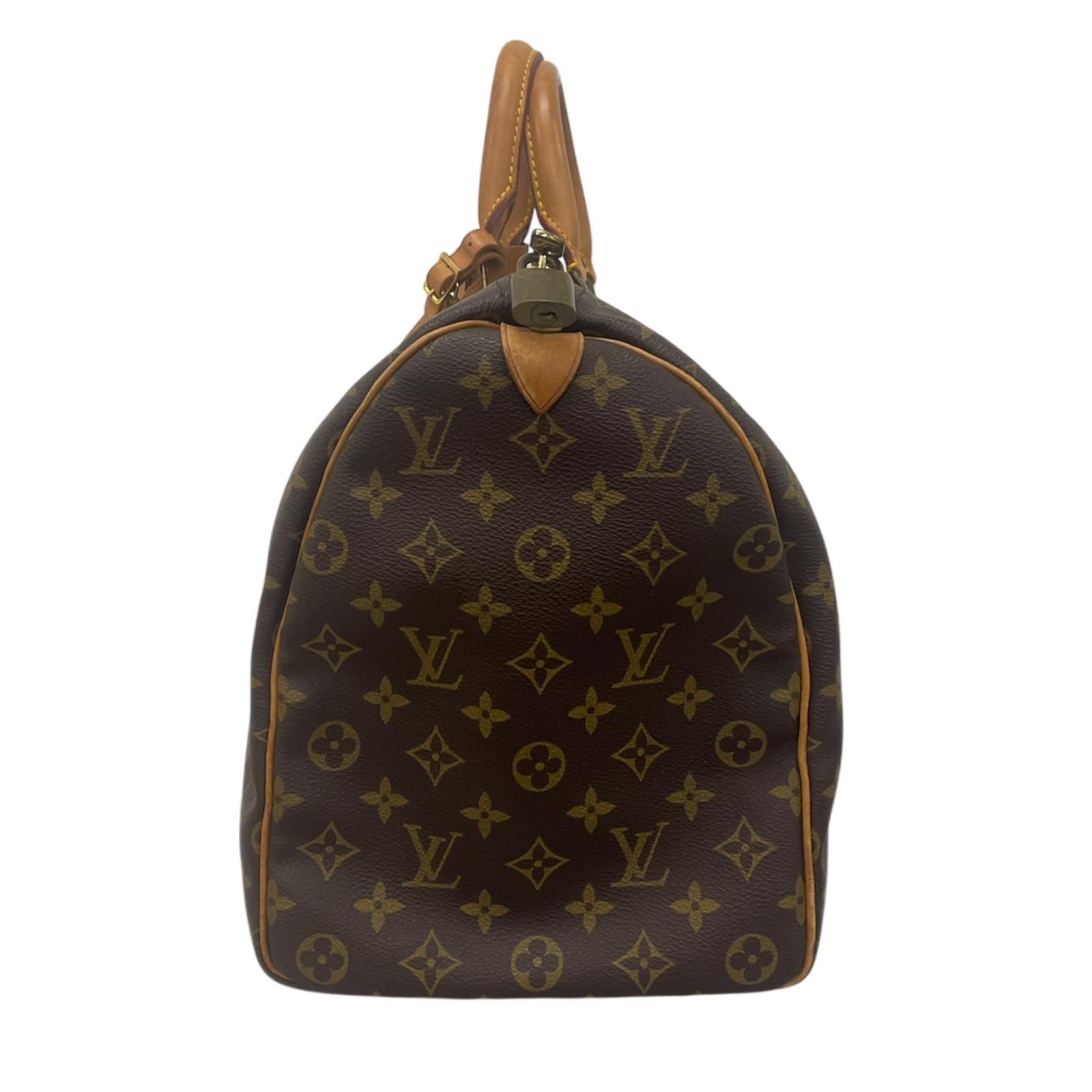 LOUIS VUITTON ルイ ヴィトン キーポル45 M 41428 ボストンバッグ モノグラムキャンバス ブラウン ユニセックス