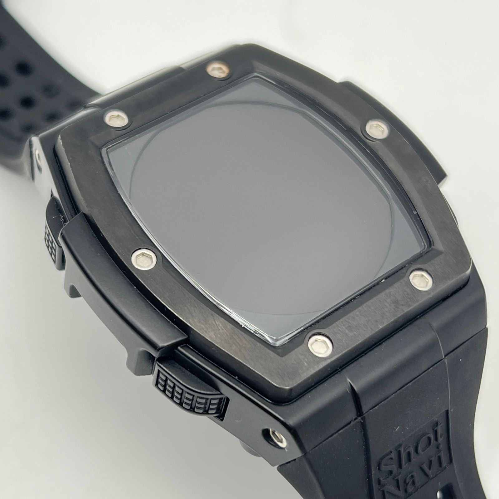 ShotNavi Crest ブラック 腕時計型距離計測器 ショットナビ クレスト ゴルフ テクタイト 本体