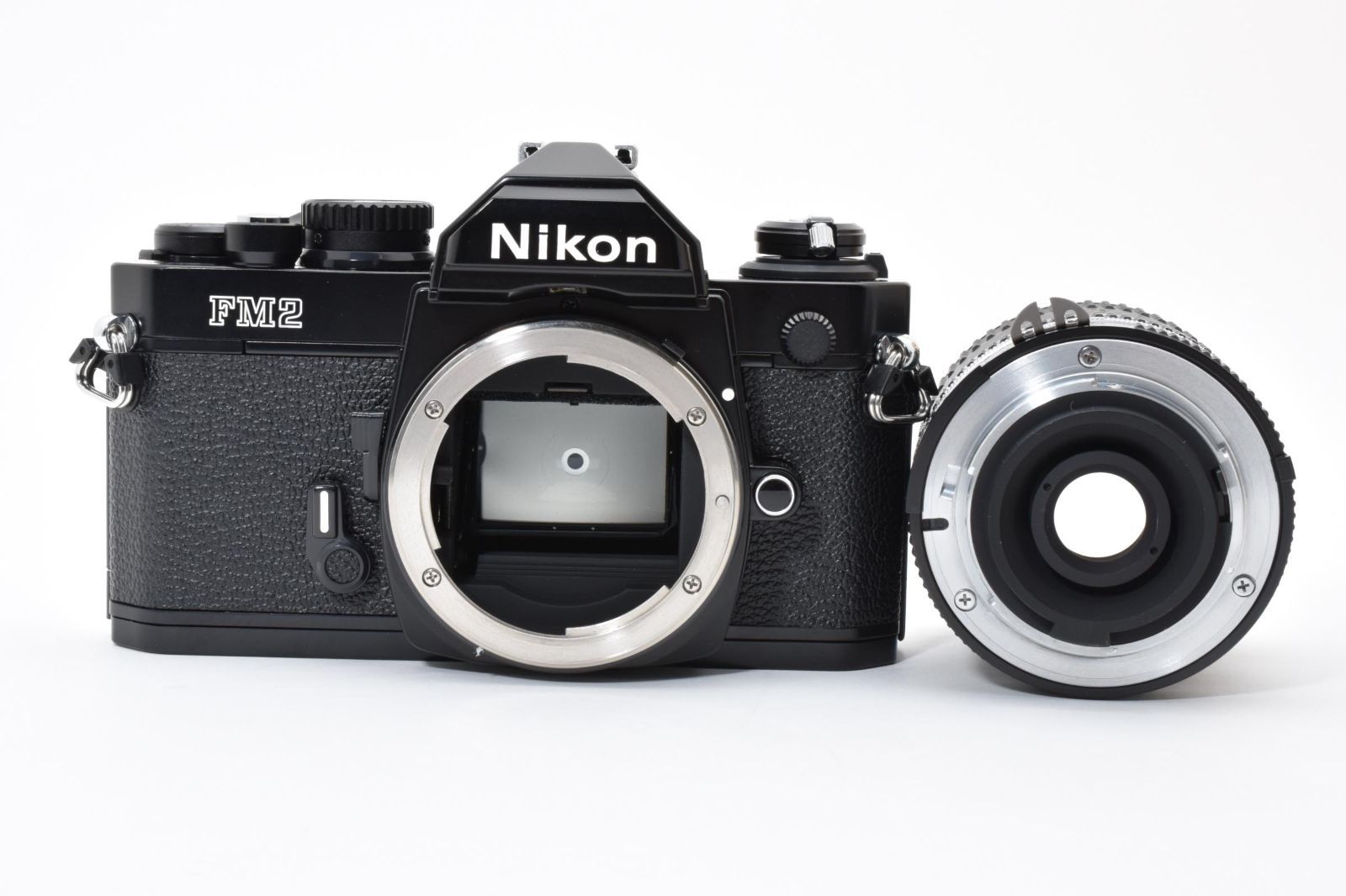  特上 ニコン Nikon FM 2 後期 ブラック Zoom NIKKOR 35 70 mm 1 3 4 5 ズーム レンズ 望遠 一眼レフ カメラ A 0660 一眼レフカメラ(フィルム) フィルムカメラ