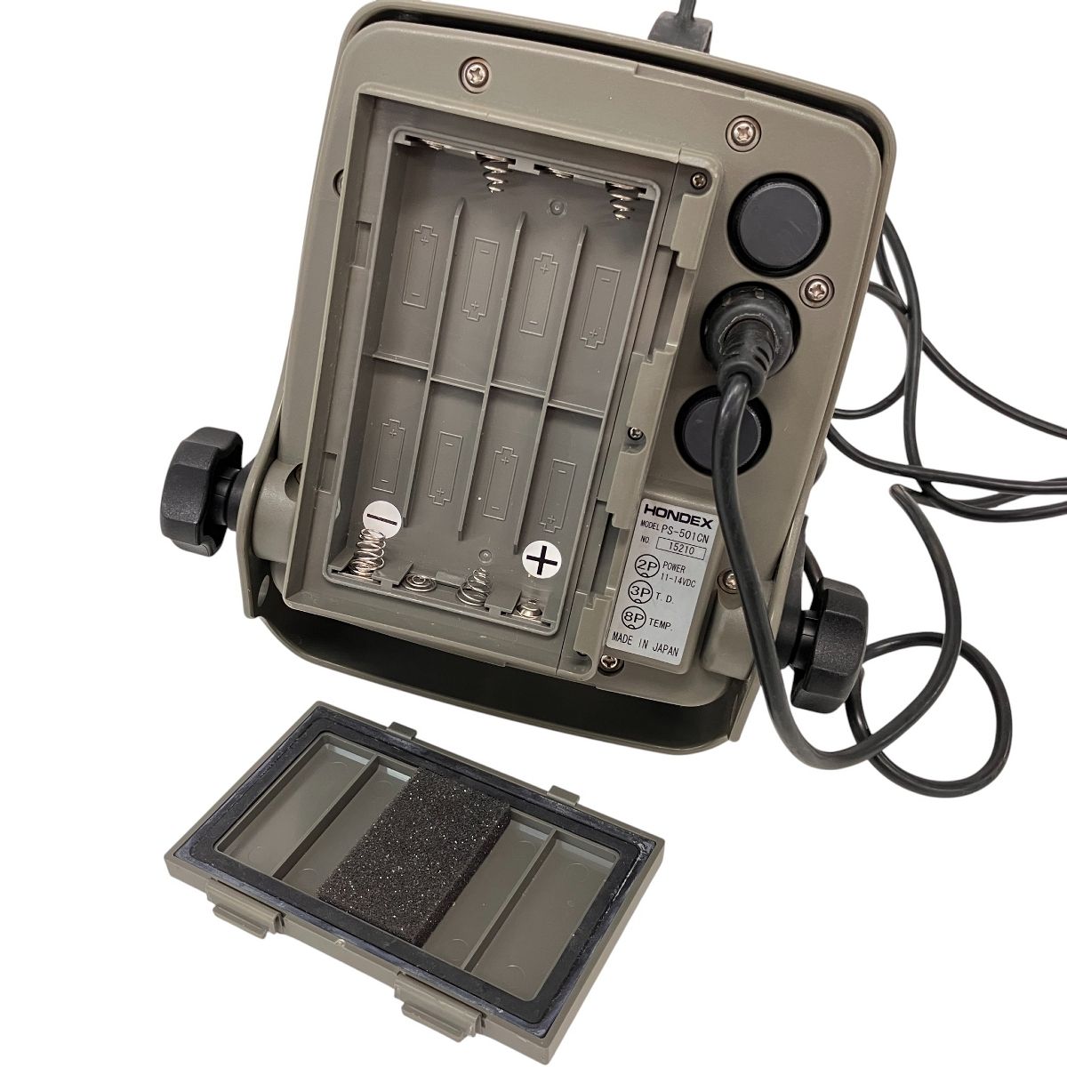 HONDEX ホンデックス PS-501CN ポータブル魚探 魚群探知機 中古