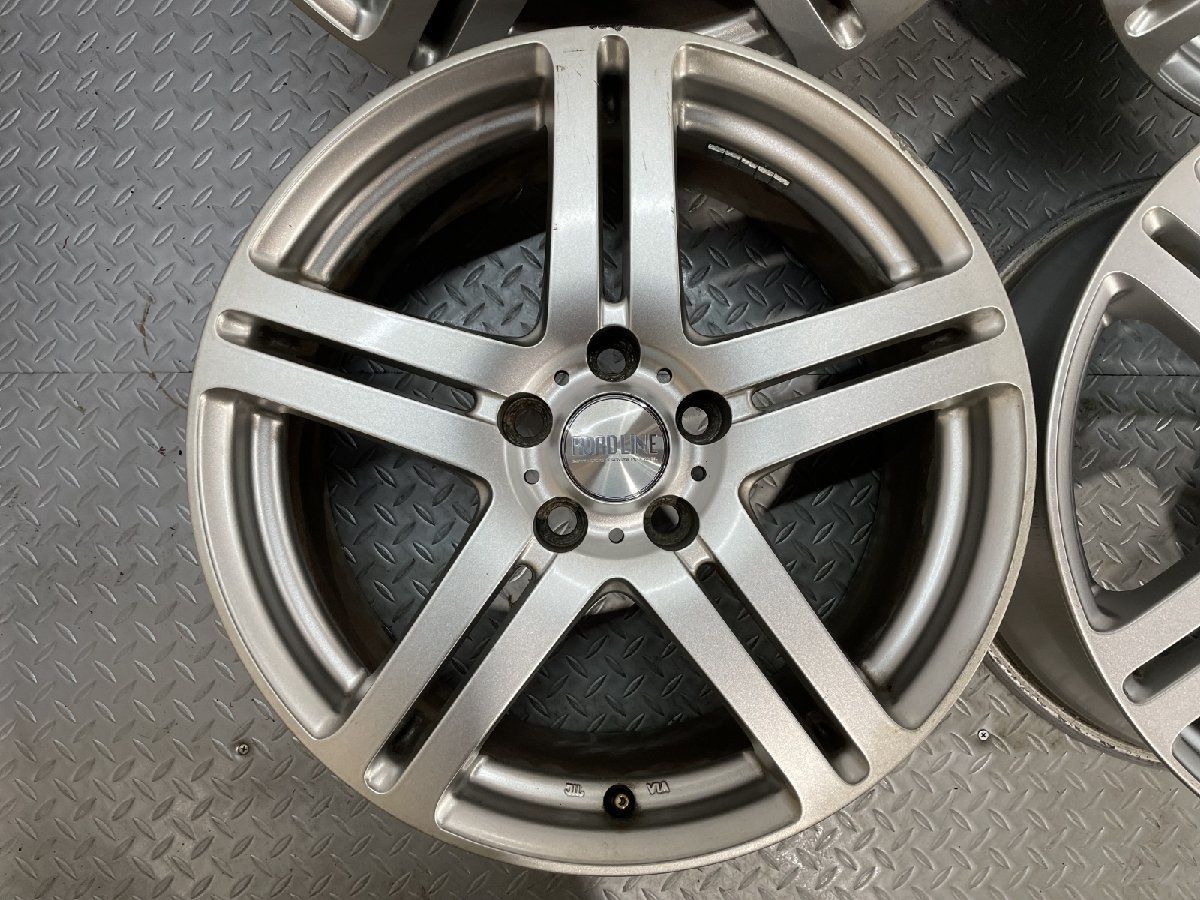 ロードライン 社外ホイール 18インチ 4本 7 3 45 トヨタ 設計 ビッグキャリパー対応 クラウン等 MHZ 847