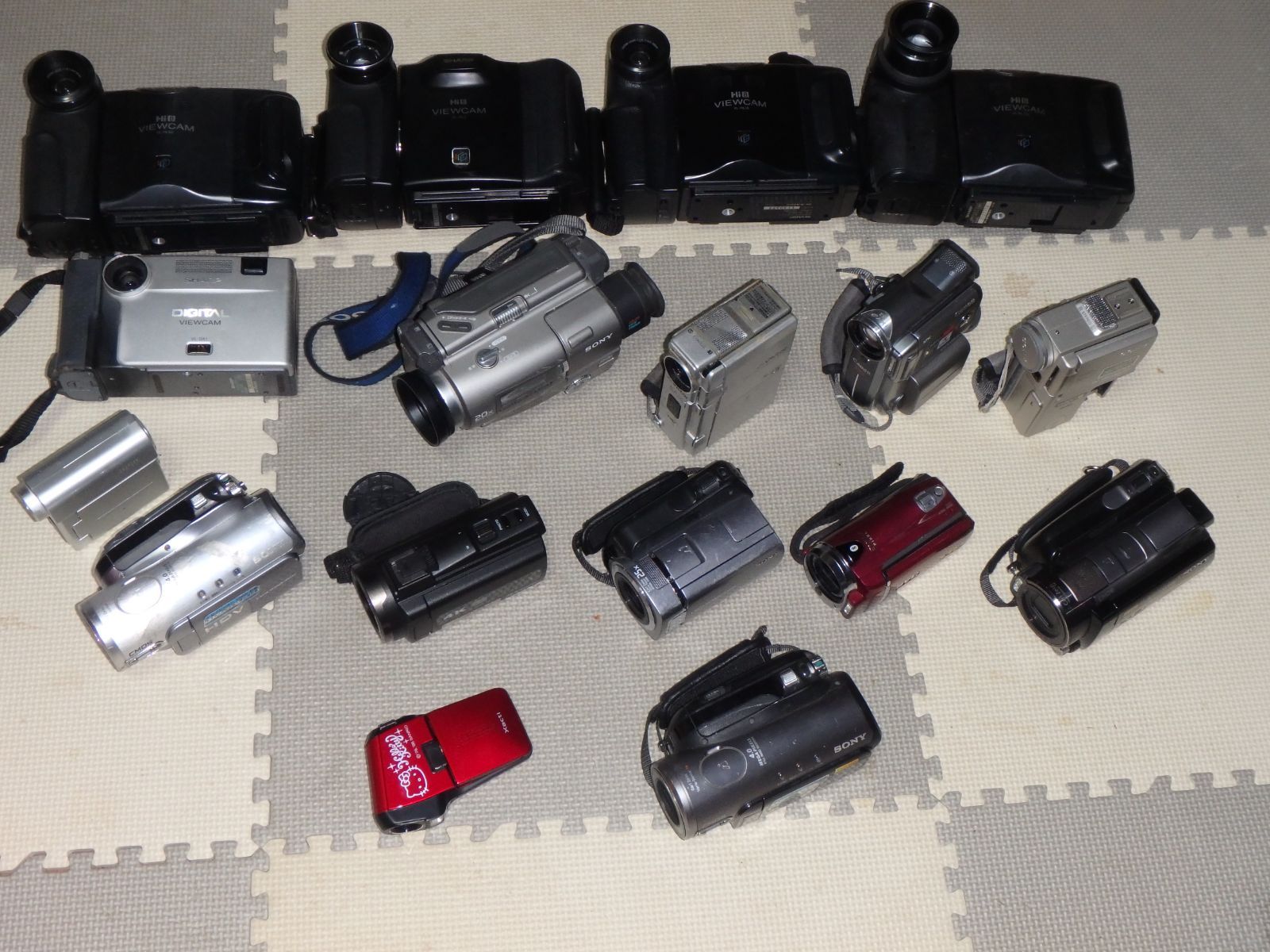 ジャンク ビデオカメラ 17台 まとめて セット - メルカリ