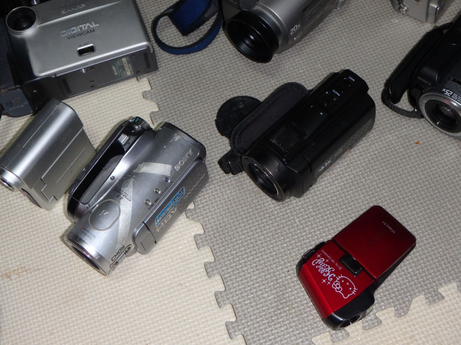 ジャンク ビデオカメラ 17台 まとめて セット - メルカリ