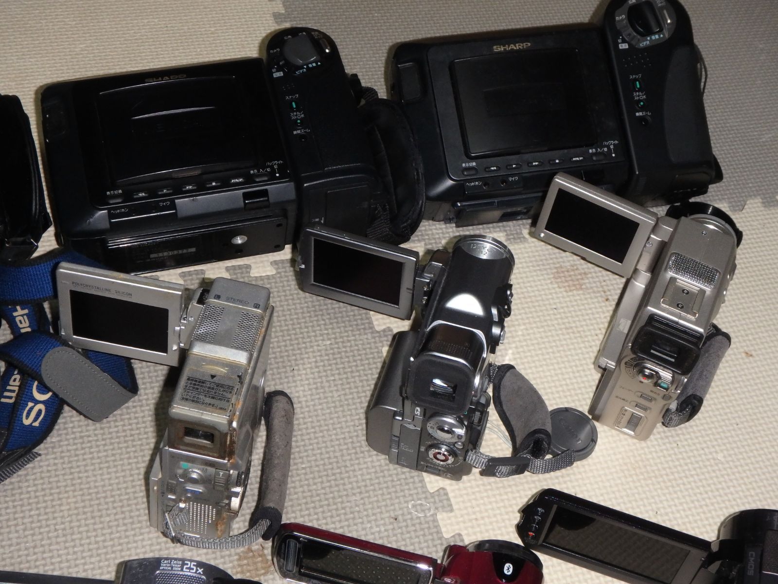 ジャンク ビデオカメラ 17台 まとめて セット - メルカリ