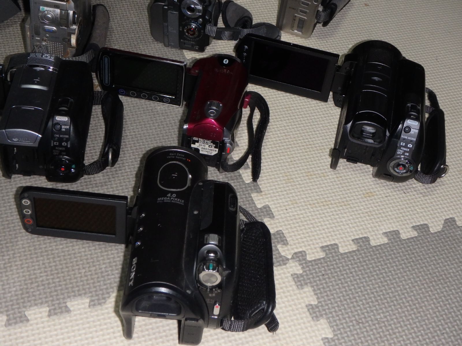 ジャンク ビデオカメラ 17台 まとめて セット - メルカリ