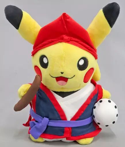 【中古】ピカチュウ　ぬいぐるみ 中古】ぬいぐるみ エイサーピカチュウ ぬいぐるみ