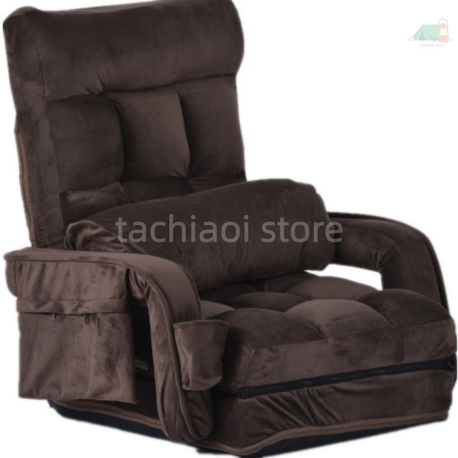 座椅子 リクライニング 14段ギア リクライニングチェアー ファブリック